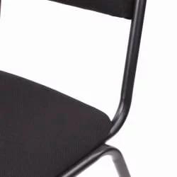 Стул для посетителей РС00М черный каркас ткань Черный