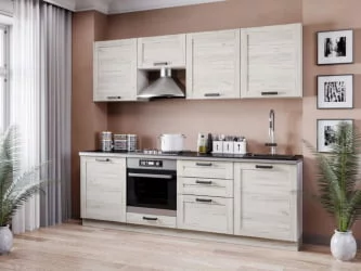 Шкаф кухонный 600 горизонтальный Винченца ЛД 234.710.000.044 Белый Дуб Крафт белый