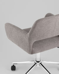 Стул офисный РОСС рогожка темно-серый / ROSS