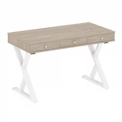 Стол письменный HOME OFFICE VR.SP-1-118.M Дуб Аттик/Белый металл