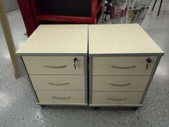 Тумба подкатная IMAGO ТМ-3.А Клен Металлик