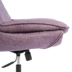 Кресло лаунж Cosmo велюр/букле, VT shape wood rose