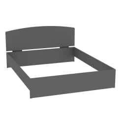 Кровать Алиса(L24)1647х903х2063(Графит)