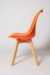 Стул со спинкой Eames SC-034 Оранжевый