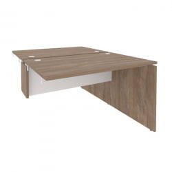 Стол-приставка двойной к опорным элементам ONIX O.D.SPR-2.8 Дуб Аризона/Белый