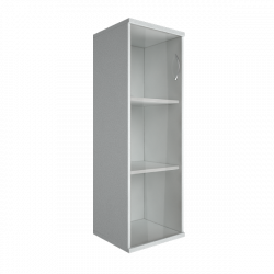 Шкаф средний узкий левый Riva А.СУ-2.4 Л Белый