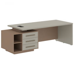 Стол руководителя левый VELION VCT 2390 L Аметист Кобра