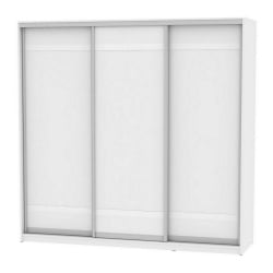 Шкаф-купе B-230х235х60-3(Белый-D9D9D9)