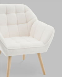 Кресло Вэйл тэдди белый