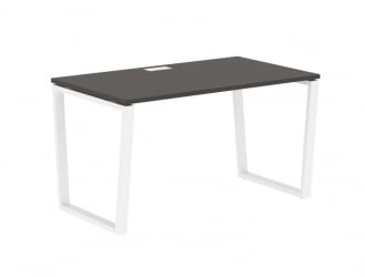 Стол письменный EDIS EVST 1380 Мокко Белый