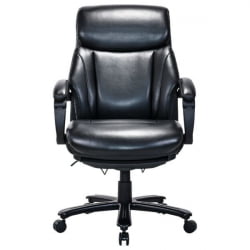 Кресло руководителя ХАВАСАН (ХАВАСАН) Войагер ХД-010 экокожа черное / HAWASAN Voyager HD-010