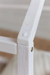 Кровать-домик в колерованном масле