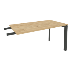 Брифинг-приставка на П-образном м/к ONIX O.MP-BR-13 Тиквуд Светлый/Антрацит