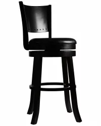 Вращающийся полубарный стул DOBRIN TONY COUNTER Капучино-черный