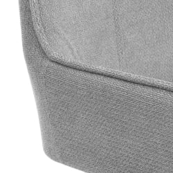 Кресло Murano/Мурано опора 360, велюр/букле (HYP), светло-серый
