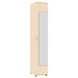 Шкаф распашный Алиса (H1_M) 2230х400х540 ручка скоба 96мм (ДМ)