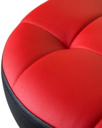 Табурет барный DOBRIN BRUNO (красно-черный) 2 шт