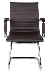 Кресло для посетителей CLG-620 LXH-C Brown