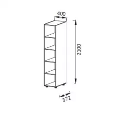 Детский шкаф для игрушек ПМ-9 Юниор-6