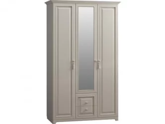 Шкаф 3-створчатый Белла  модуль 04 белый/джелато софт