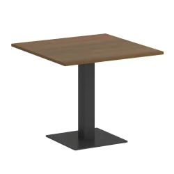 Стол журнальный квадратный HOME OFFICE VR.SP-5-90.2 Орех Гварнери/Антрацит металл