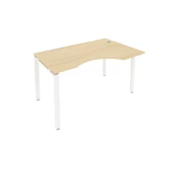 Стол письменный МЕТАЛ СЙСТЕМ Б.СА-2 Пр Акация/Белый / METAL SYSTEM