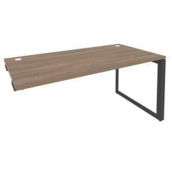 Стол-приставка на О-образном м/к к опорным элементам ОНИКС О.МО-СПР-4.8 Дуб Аризона/Антрацит / ONIX O.MO-SPR-4.8