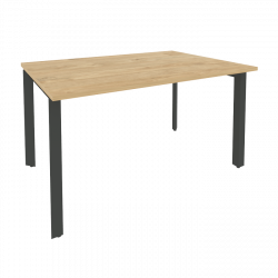 Стол переговорный (1 столешница) ONIX O.MP-PRG-1.3 Тиквуд Светлый/Антрацит