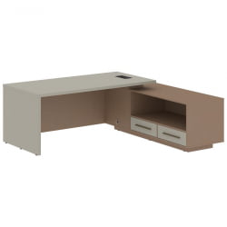 Стол руководителя правый VELION VCT 2119 R Аметист Кобра