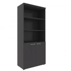 Шкаф с 1 комплектом глухих малых дверей и топом КСХC 85.5 Легно Темный / XHC