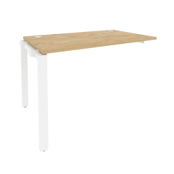 Наборный элемент рабочей станции на П-образном м/к ONIX O.MP-1.NRS-2.7 Тиквуд Светлый/Белый