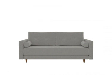 Диван прямой Санднес (Berhouse) Цвет фасада: Грей рогожка; Тип: Прямой; Материал фасада: Микророгожка