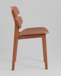 Стул Tony пластик коричневый