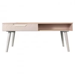 Стол журнальный Сканди (Ж) Жемчужно-белый