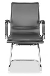 Кресло для посетителей CLG-617 LXH-C Grey