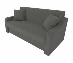 Диван Аккорд Большой (Berhouse) Цвет фасада: Серый Велюто 12; Тип: Прямой; Материал фасада: Металл/Велюр