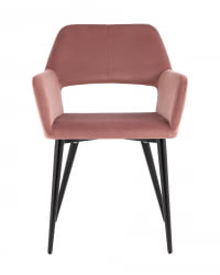 Стул Денди велюр Пыльно-розовый