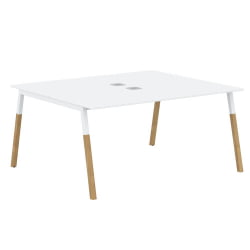 Рабочая станция Forta FWST 1513 Белый премиум Дуб Гамильтон