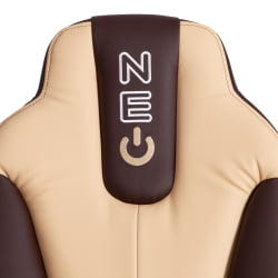 Кресло NEO 2 (22) экокожа Коричневый/бежевый 36-36/36-34