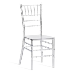 Стул CHAVARI (mod. 101) пластик, 40.5 х 49 х 88.5 см, Transparent (Прозрачный)