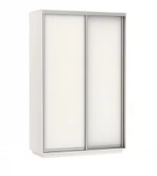 Шкаф-купе двухдверный Экспресс Хит Элемент 1200x2200h Белый снег