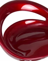 Стул барный DOBRIN DISCO Бордовый металлик