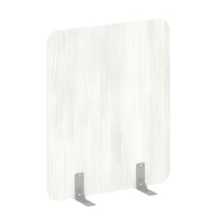 Перегородки на металлических опорах на фетровых подпятниках R-line DP.F-100-120 Снежная Патина