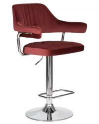 Стул барный DOBRIN CHARLY (винный велюр (MJ9-35)) 2 шт