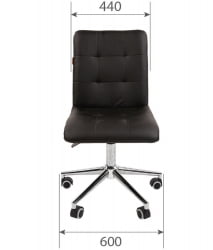 Кресло для оператора CHAIRMAN 030 chrome ткань T-6 Бежевый