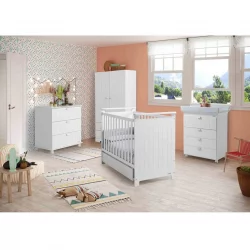 Комод пеленальный Micuna Occitane B-1866 White Grey Stars