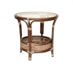 Стол для дачи Pelangi 02/15-2 молочный шоколад