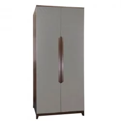 Шкаф двухстворчатый Сканди (ДС) Грей