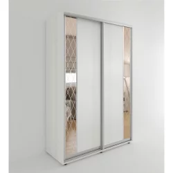 Шкаф-купе в коридор Акцент-Вера ДР 1000х600  Выбеленное дерево