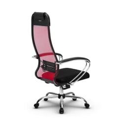 Офисное кресло МЕТТА Комплект 18, Основание 17833 Красный Black